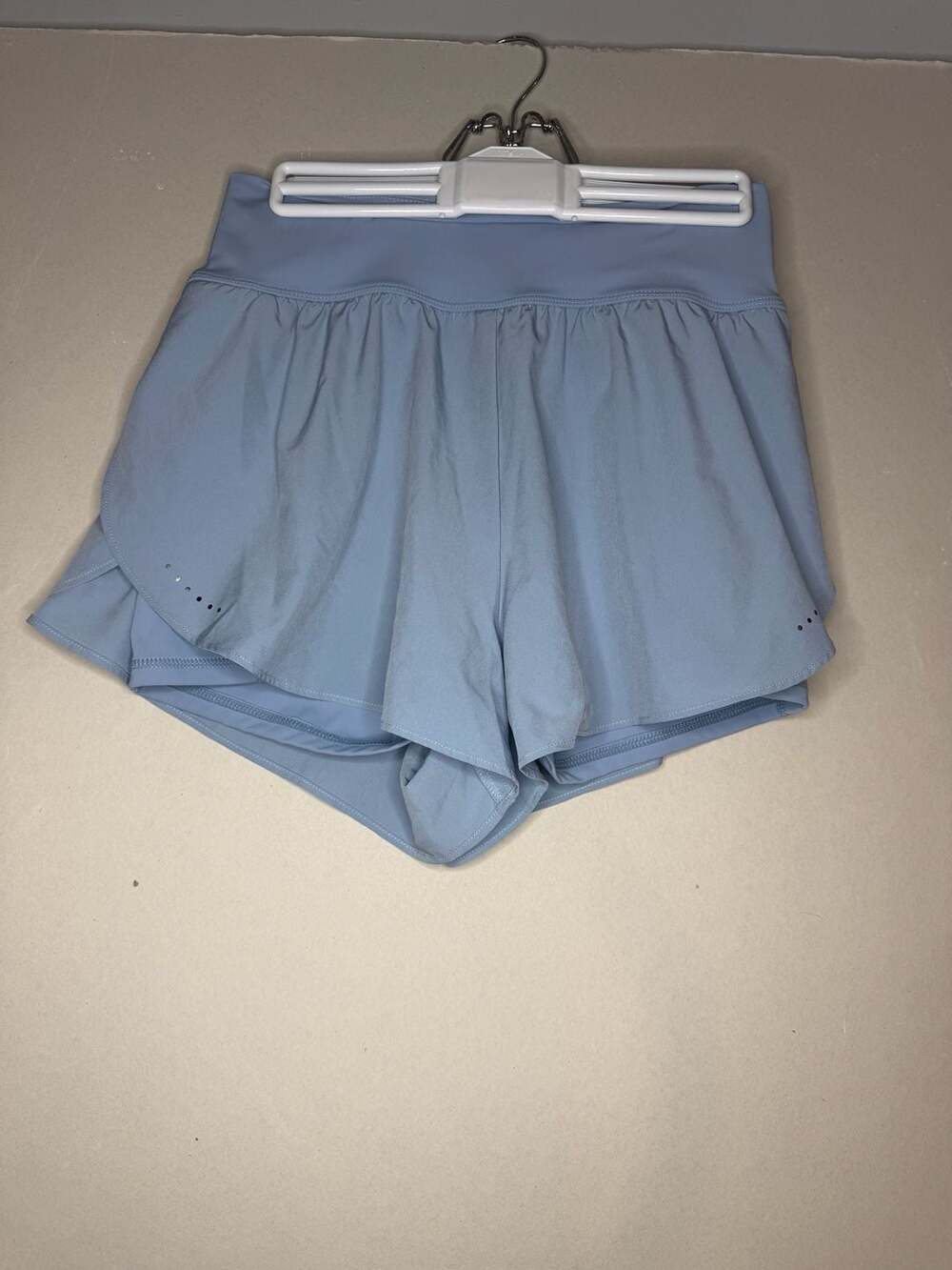 Halara SoftlyZero 2-in-1 Running Shorts Size M Blue